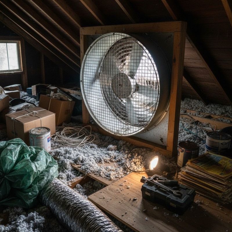 Attic Exhaust Fan Repair in Heber City, UT