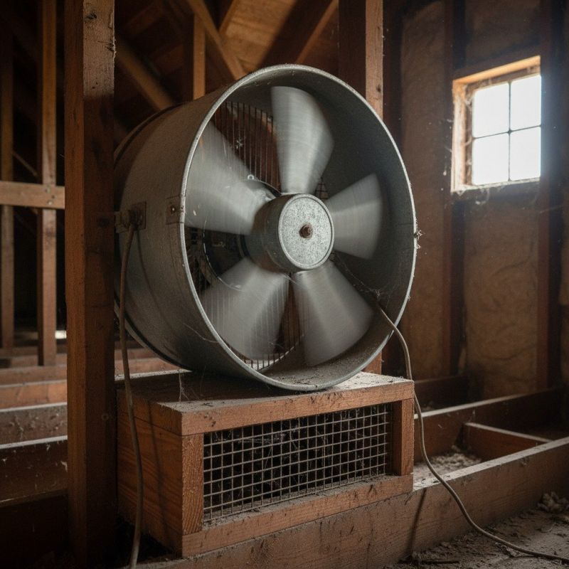 Whole House Fan Replacement in Provo, UT