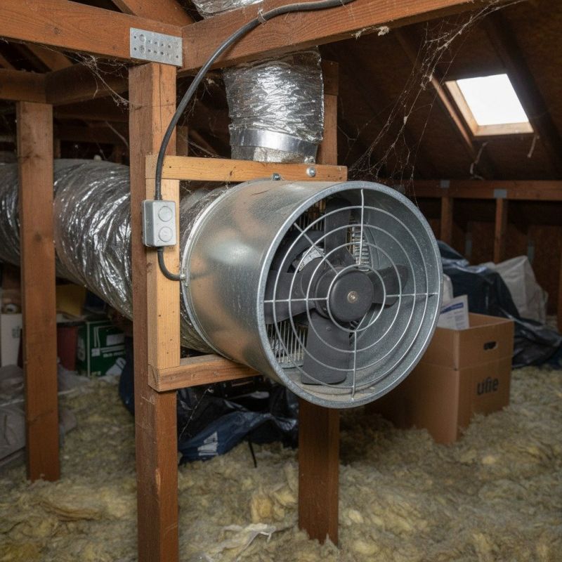 Attic Turbine Installation in Orem, UT